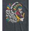Men's - Stevie Ray Vaughan - Colorful Headdress Short Sleeve Graphic T-Shirt - 2 of 4