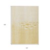 Gold Yellow And Wheat Nautical Washable Indoor Outdoor Area Rug - 3 of 4