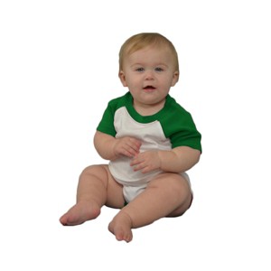 MONAG Infant Short Sleeve Raglan Bodysuit - 1 of 4