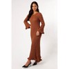 Petal and Pup Womens Colter Long Sleeve Maxi Dress - 2 of 4