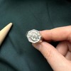 Better Jewelry, Gye Nyame .925 Sterling Silver Signet Ring - 2 of 2