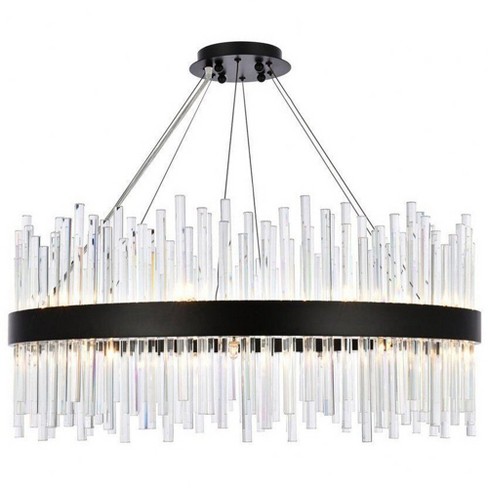 Elegant Lighting Dallas 18 - Light Chandelier in  Black - image 1 of 4