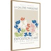 23" x 33" Fleurs de Matisse III by Mercedes Lopez Charro Framed Canvas Wall Art Print - Amanti Art: Modern Lithograph, Polystyrene Frame - 2 of 4
