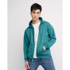 Hanes EcoSmart Unisex Full-Zip Fleece Hoodie - 1 of 4
