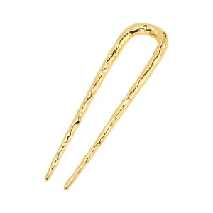 Unique Bargains Women's U-shaped Texture Hair Pin 1 Pc - 1 of 4