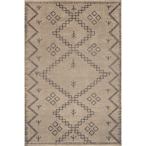 Nuloom Ariel Moroccan Easy-jute Machine Washable Area Rug, 4' X 6 ...