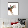 Amanti Art Christmas Bummer Owls by Fab Funky Canvas Wall Art Print Framed 23-in. W x 28-in. H. - 4 of 4