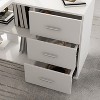 FUFU&GAGA White L-Shaped Computer Desk Rotatable Desktop Multifunctional Storage Office Essentials - 4 of 4