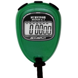 Accusplit Survivor 2 Professional Stopwatch with Magnum XL Display for Easy Readability | Cumulative Split timing with Split Release Action - 1 of 1