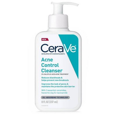 CeraVe Acne Control Cleanser with Salicylic Acid - 8 fl oz