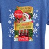 Women's - Coca-Cola - Vintage Santa Holiday Host Short Sleeve Graphic T-Shirt - 2 of 4