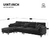 NicBex L Shape Sectional Sofa Chenille Fabric Modular Couch with 5 Pillows for Living Room and Apartment - 2 of 4
