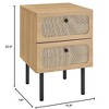 Modway Chaucer, 2-Drawer Nightstand, Oak - 3 of 4