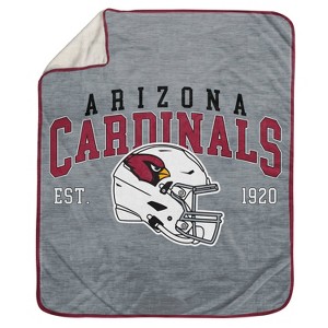 NFL Arizona Cardinals Vintage Arch Sweatshirt Blanket - 1 of 1