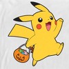 Men's Pokemon Halloween Trick-or-Treating Pikachu Long Sleeve Shirt - 2 of 4