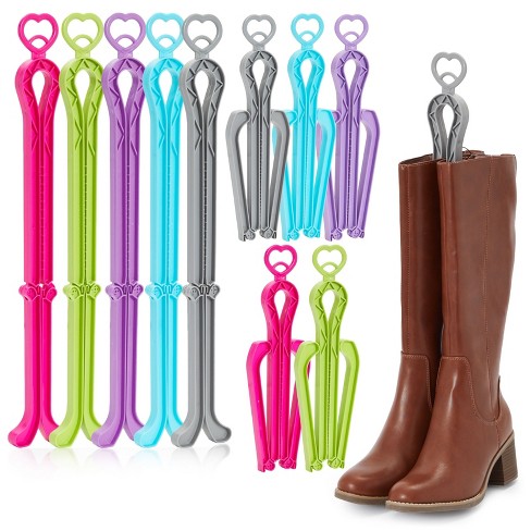 Boot Storage Rack Free Standing Boots Organizer Stand For Cowboy