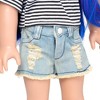 I'M A GIRLY Denim Shorts - Fits I'M A GIRLY 18" Fashion Doll - image 2 of 3