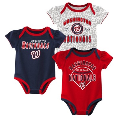 MLB Washington Nationals Toddler Boys' 2pk T-Shirt - 4T