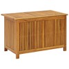 vidaXL Patio Storage Box 35.4Inchx19.7Inchx22.8Inch Solid Acacia Wood - 4 of 4
