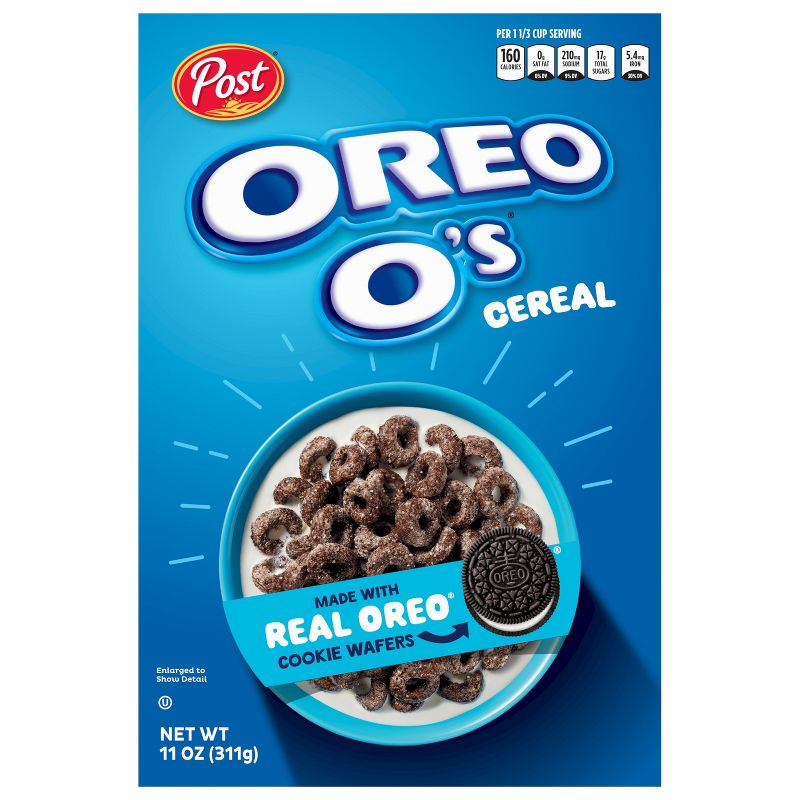 Post Oreo O&#39;s Breakfast Cereal - 11oz, 3 of 24