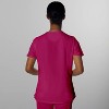 Members Only Siena V-Neck Scrub Top for Women With Double Chest And Waist Pockets - 2 of 4