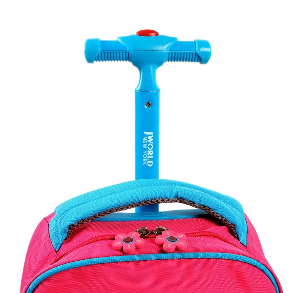 Mochila rodante J World Sparkle para niños 4