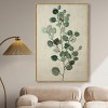 Art Remedy Eucalyptus Embroidery Minimalistic Botanical and Floral Art Prints Framed - 2 of 4