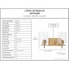 Urban Ambiance Luxury New Traditional Bath Light 8.5''H x 14.625''W,  Olde Brass Finish,  Swan-Hill Collection, UHP4205 - 3 of 4