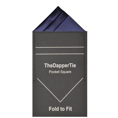 TheDapperTie - Men's Trifecta Triangle Pre Folded Pocket Square
