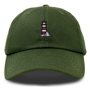 Dalix Lighthouse Embroidered Cap Cotton Baseball Hat Nautical Womens - 1 of 4