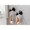 Gulches Modern Brass Bathroom Towel Rack Set - Wall Mount, 6 Pieces, High-Quality, Scratch-Resistant - 4 of 4