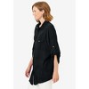 Woman Within Women's Plus Size Cotton Gauze Bigshirt - 4 of 4