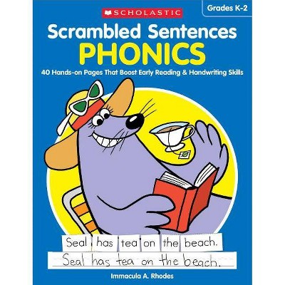 Scrambled Sentences: Phonics - by  Immacula A Rhodes & Immacula Rhodes (Paperback)