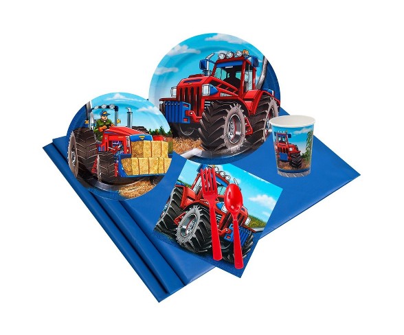 Farm Tractor 16 Guest Party Pk