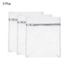 Unique Bargains Home Mesh Laundry Bags with Zipper for Delicate Clothing 3 Pcs - 3 of 4