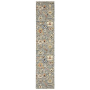 Oriental Weavers Lucca 5507E Grey/ Multi Indoor Area Rug - 2'6" x 12' - 1 of 4