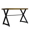 IHOMEADORE Brown Modern Nova Metal Industrial Console Table - 2 of 4