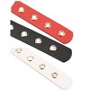 Unique Bargains Womens Leather Belt Studded Grommet with Circle Metal Buckle for Jeans Dress Pants - 3 of 4