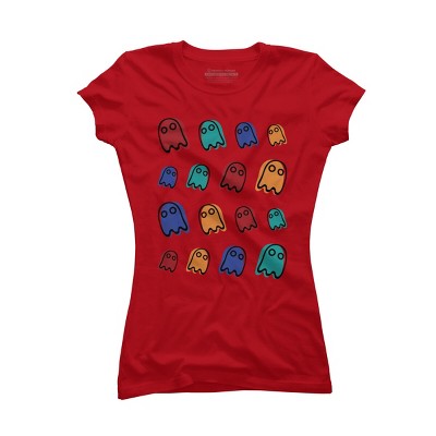 Junior's Design By Humans Gummy Ghost Boo Boo Halloween 2019 By wakawiki T-Shirt