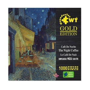 Wuundentoy Gold Edition: The Cafe Terrace at Night Jigsaw Puzzle - 1000pc - 1 of 4