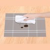 REGALWOVEN PVC Non-Slip Heat-Resistant Washable Table Placemat 18 x 12 Inch 6 Pcs - 3 of 4