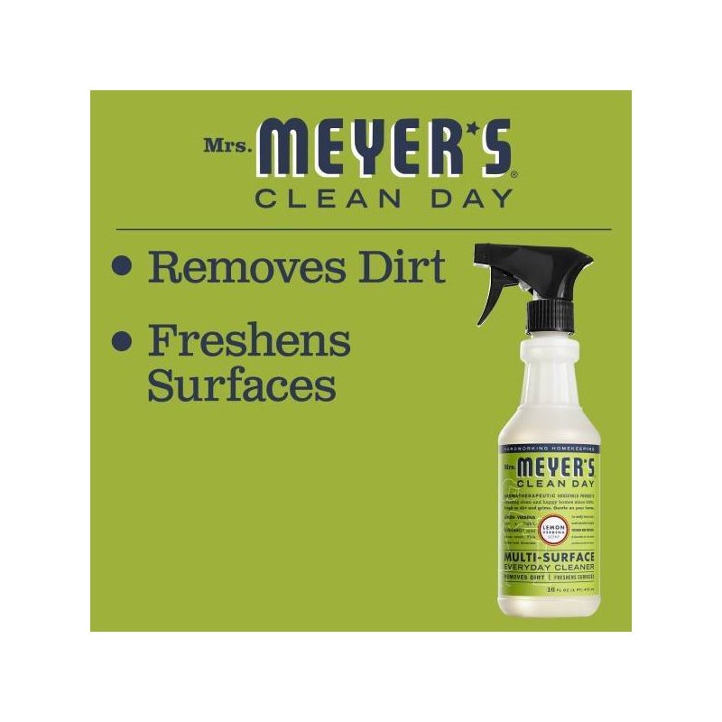 Mrs. Meyer&#39;s Clean Day Lemon Verbena Multi-Surface Everyday Cleaner - 16 fl oz, 6 of 15