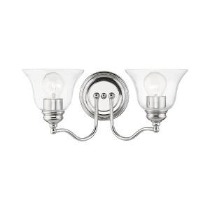 Livex Lighting Moreland 2 - Light Vanity in  Polished Chrome - 1 of 4