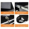 6-Drawer Rolling Trolley Metal Tool Storage Organizer Rolling Tool Cart With Interlock System And Wheels, Warehouse, Workshop, Repair Shop - 2 of 4