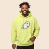 Dalix Giant Ghost Embroidered Hoodie Soft Fleece Hood Sweatshirt Mens - 2 of 4