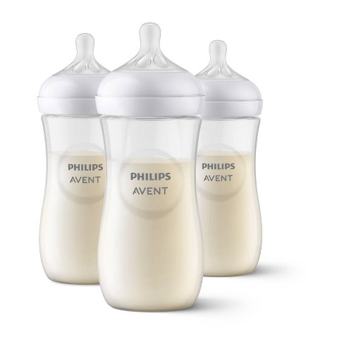 Philips Avent Natural Baby Bottle With Natural Response Nipple Clear 4