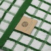 White Classic 100% Cotton Checkered Design Kitchen Towel Set - 4 of 4
