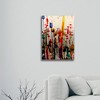 Trademark Fine Art-Sylvie Demers 'Ce Doux Matin' Floating Brushed Aluminum Art - 3 of 4