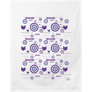 Hawkeye AOP Purple Icon Dish Towel - 1 of 1