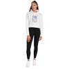 LSU Louisiana State University Classic Retro Stamp Cropped Hoodie Pullover Sweatshirt - 4 of 4
